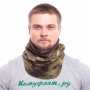 (Д19) Уценённый товар Морской шарф флисовый мох