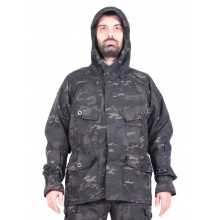 (Д613) Куртка Снайпер-1 мультикам черный