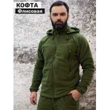 (Д686) Куртка Keotica флисовая олива