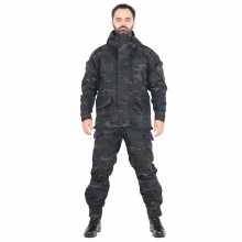 Костюм Горка-5 с жилеткой рип-стоп с налокотниками и наколенниками multicam black Костюм Горка-5 с жилеткой рип-стоп с налокотниками и наколенниками multicam black