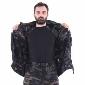 Куртка Keotica флисовая multicam black