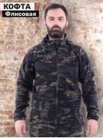Куртка Keotica флисовая multicam black