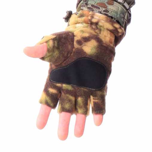 Перчатки-варежки Keotica флисовые mandrake