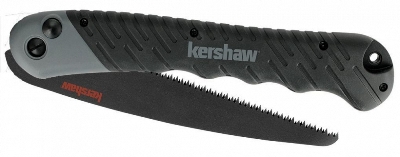 На фото тактическая складная походная ножовка Kershaw.